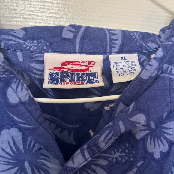 Vintage Spike Sports University of Florida Gators Hawaiian Button Down Shirt - Picture 5 of 5